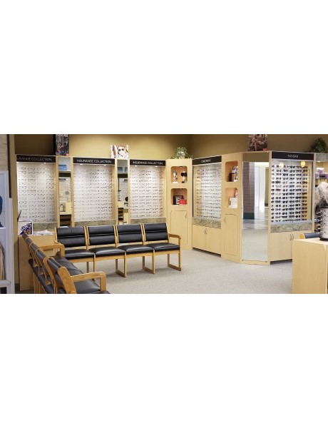 Sterling Optical Rochester Greece Ridge Mall interior