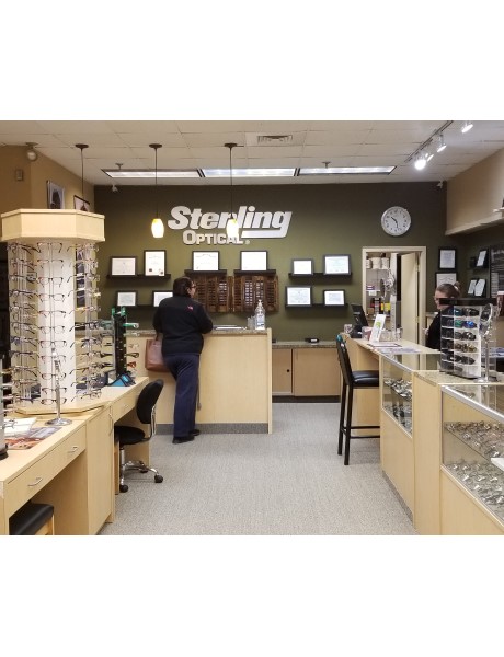 Sterling Optical Rochester Greece Ridge Mall interior